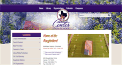 Desktop Screenshot of chs.centerisd.org